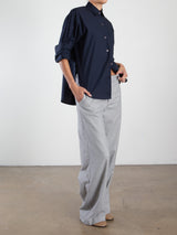 Josephine Pant in Cambridge Flannel - Shadow