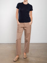 Ezra Pant in Chamois Flannel - Chamoise