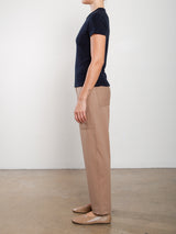 Ezra Pant in Chamois Flannel - Chamoise