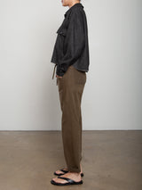 Ezra Pant in Tencel Twill - Army