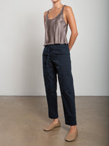 Ezra Pant in Tencel Twill - Ink