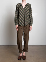 Ezra Pant in Tencel Twill - Army