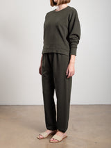 Milo Sweatpant in French Terry - Moss