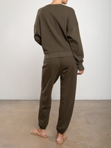 Milo Sweatpant in French Terry - Moss