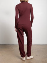 Milo Sweatpant in French Terry - Marsala