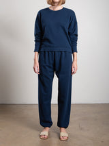 Milo Sweatpant in French Terry - Admiral Blue
