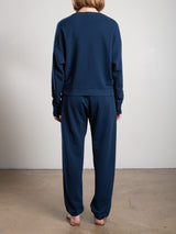 Milo Sweatpant in French Terry - Admiral Blue