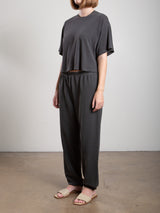 Milo Sweatpant in French Terry - Vintage Black