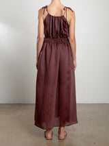 Cecelia Dress in Gossamer - Chocolate