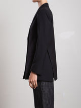 Trudi Blazer in Tropical Wool - Black