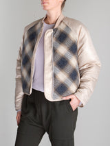 Dorsey Bomber in Japanese Plaid - Yosemite