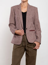 Cyrus Blazer In Brighton Houndstooth - Brighton
