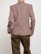 Cyrus Blazer In Brighton Houndstooth - Brighton