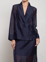 Luz Blazer in Gossamer - Navy