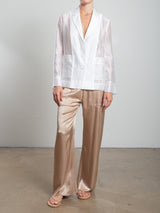 Luz Blazer in Gossamer - White