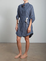 Tracy Jacket in Linen Twill - Night