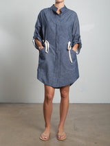 Tracy Jacket in Linen Twill - Night