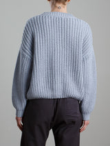 Ersa Crop Cotton Sweater - Astoria