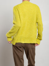 Louie Cardigan In Halo Knitwear - Acid