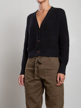 Bree Cotton Cardigan - Black