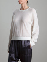 Desi Pullover in Dulce Knitwear - Ivory