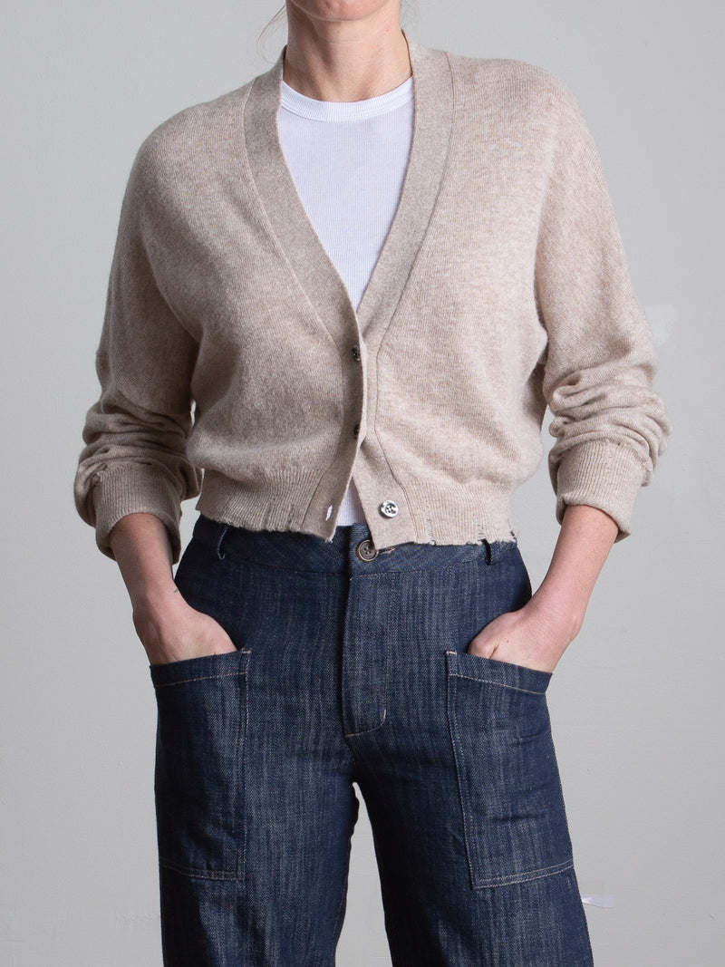 Fia Cardigan - Oat