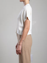 Claren Cotton Cardigan - Cream