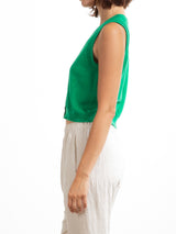 Tally Vest in Dulce Knitwear - Kelly Green