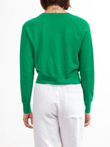 Eva Cardigan in Dulce Knitwear - Kelly Green