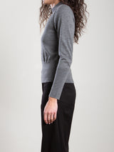 Kieren Mockneck in Featherweight Cashmere - Harbor