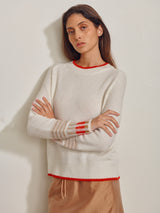 Maren Crewneck - Ivory