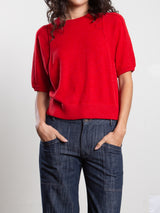 Kiri Crewneck - Cherry