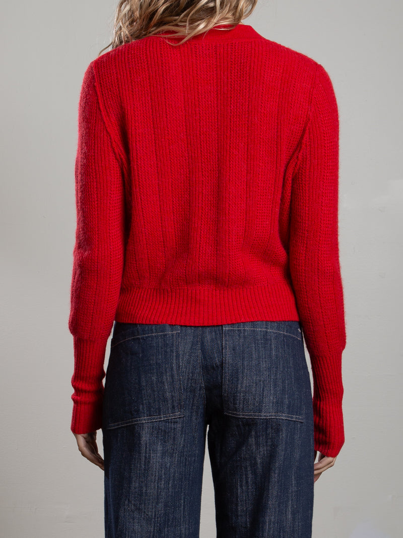 Alice Cardigan - Cherry