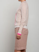 Martine Cardigan in Dulce Knitwear - Nude