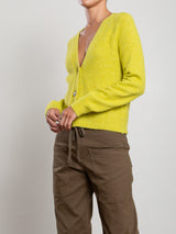 Ana Cardigan In Halo Knitwear - Acid