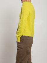 Ana Cardigan In Halo Knitwear - Acid