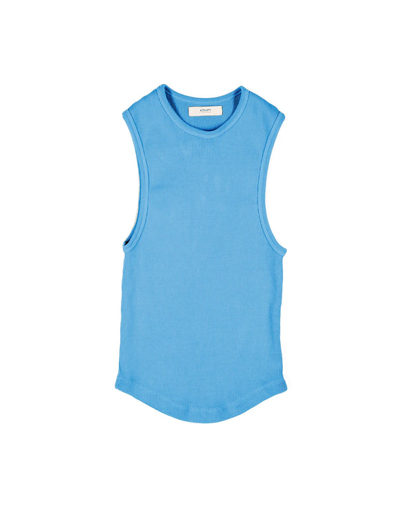 Scallop Tank - Blue Wave