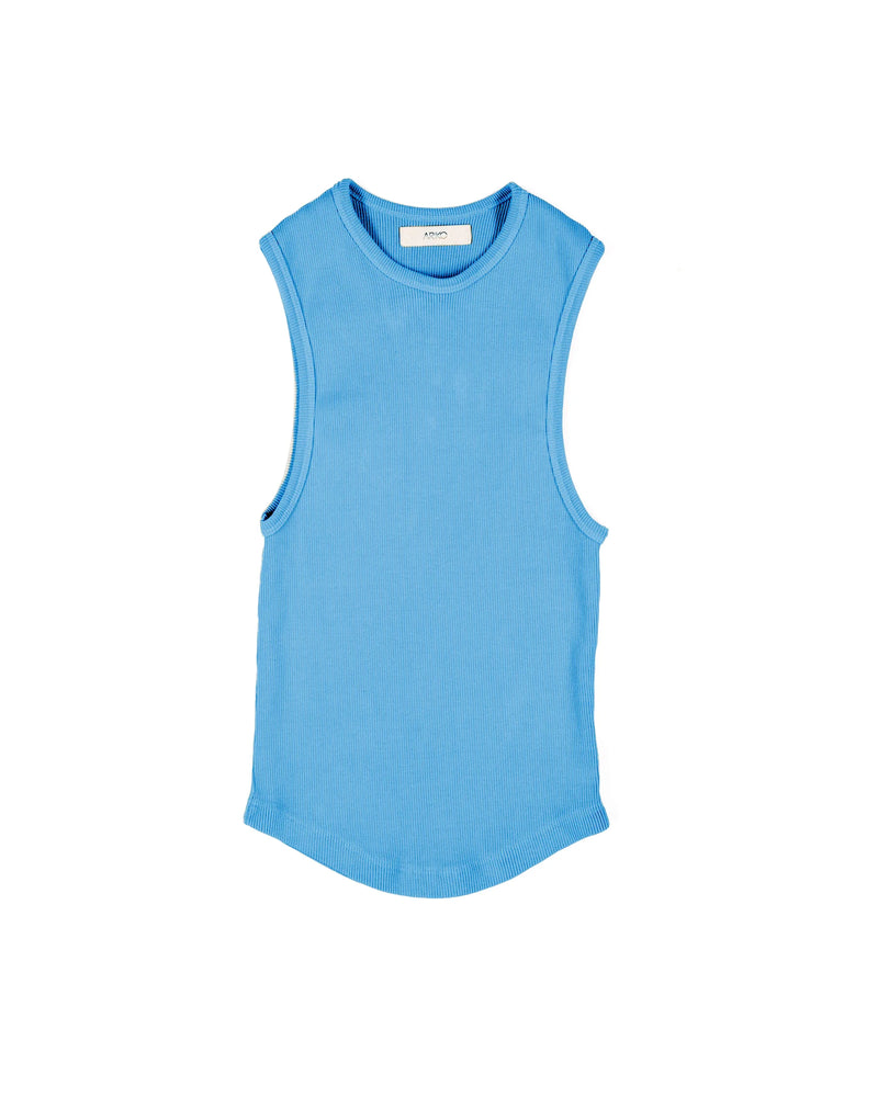 Scallop Tank - Blue Wave