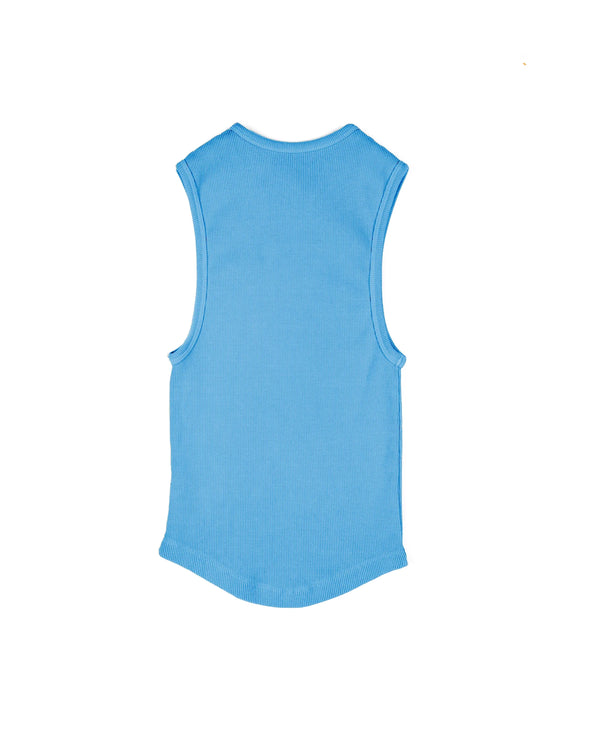 Scallop Tank - Blue Wave