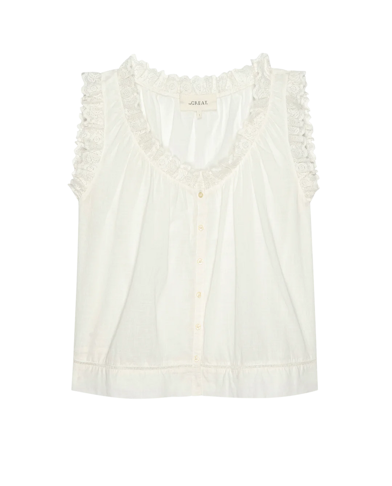 The Vignette Top - White