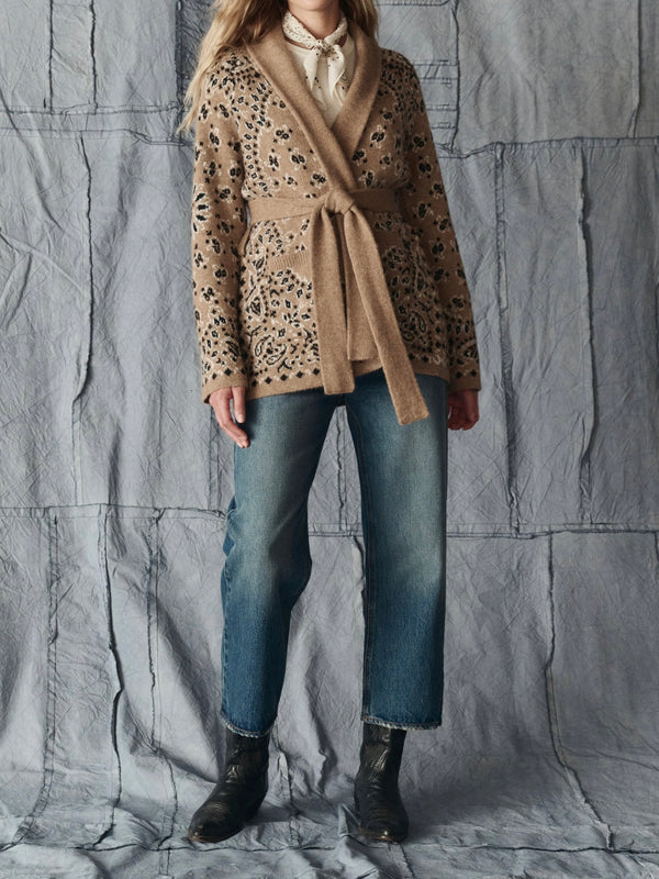 The Bandana Riding Cardigan