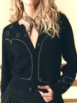The Studded Cardigan