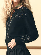 The Studded Cardigan