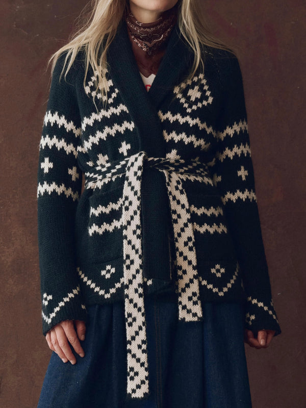 The Reversible Shepherd Cardigan