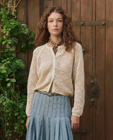 The Crochet Cardigan - Natural