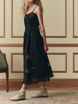 The Rosette Crochet Dress