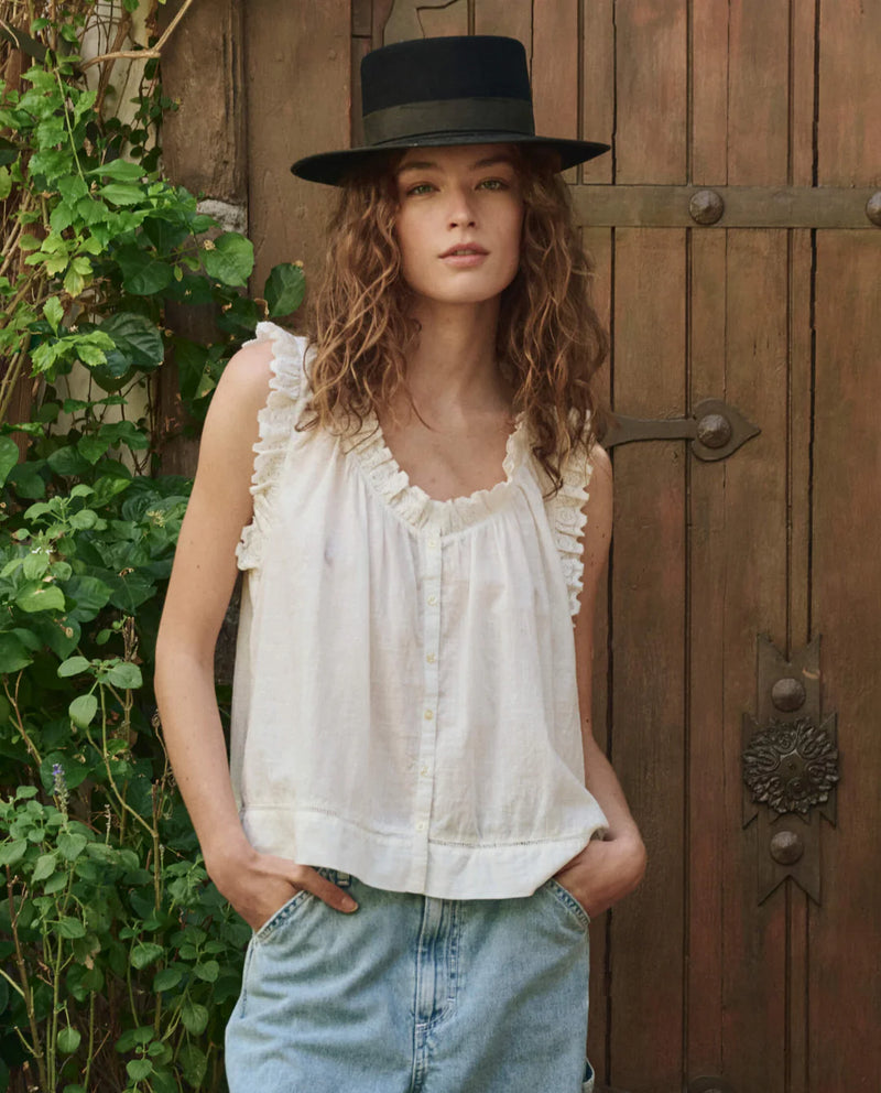 The Vignette Top - White