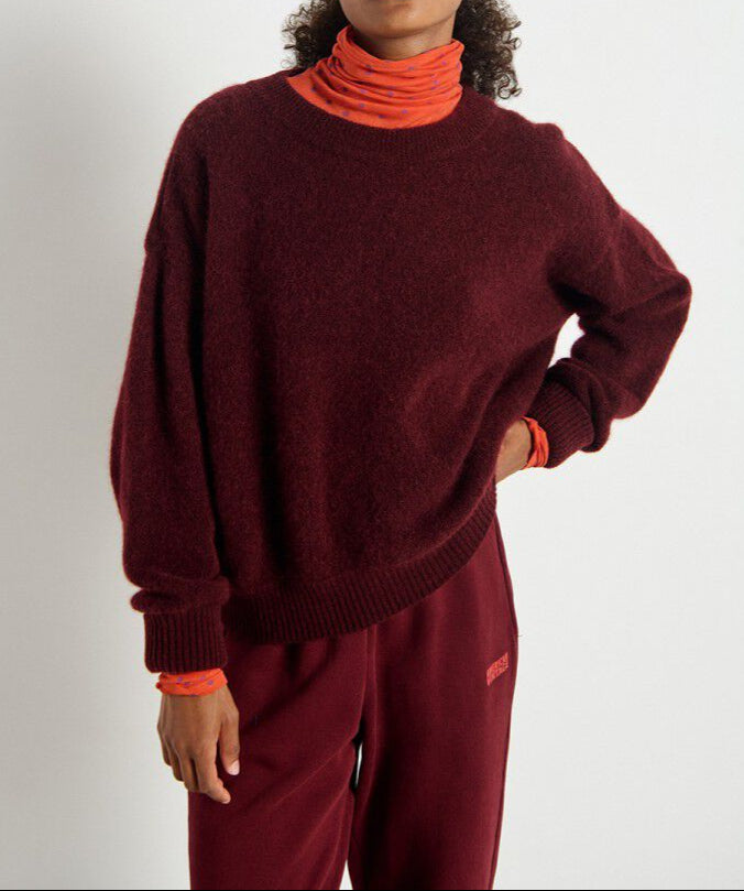 Vitow Jumper - Dark Red