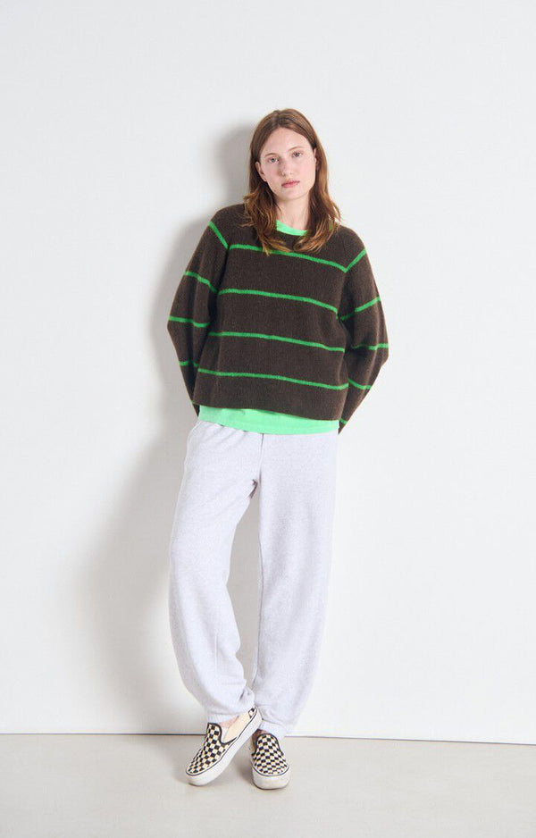 Vitow Jumper - Clover Stripe