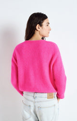 Vitow Cardigan - Hot Pink